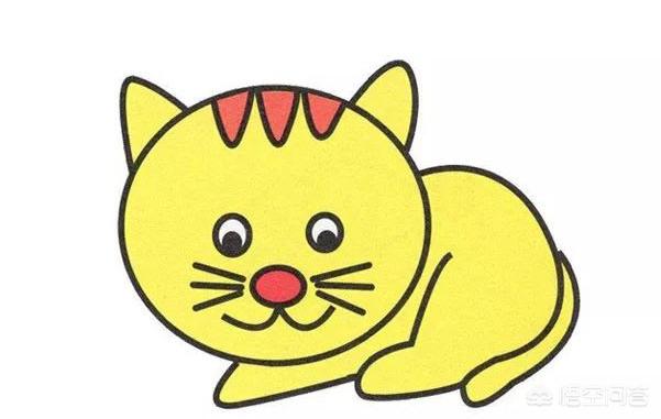 猫咪图片怎么画（猫咪图画简单）